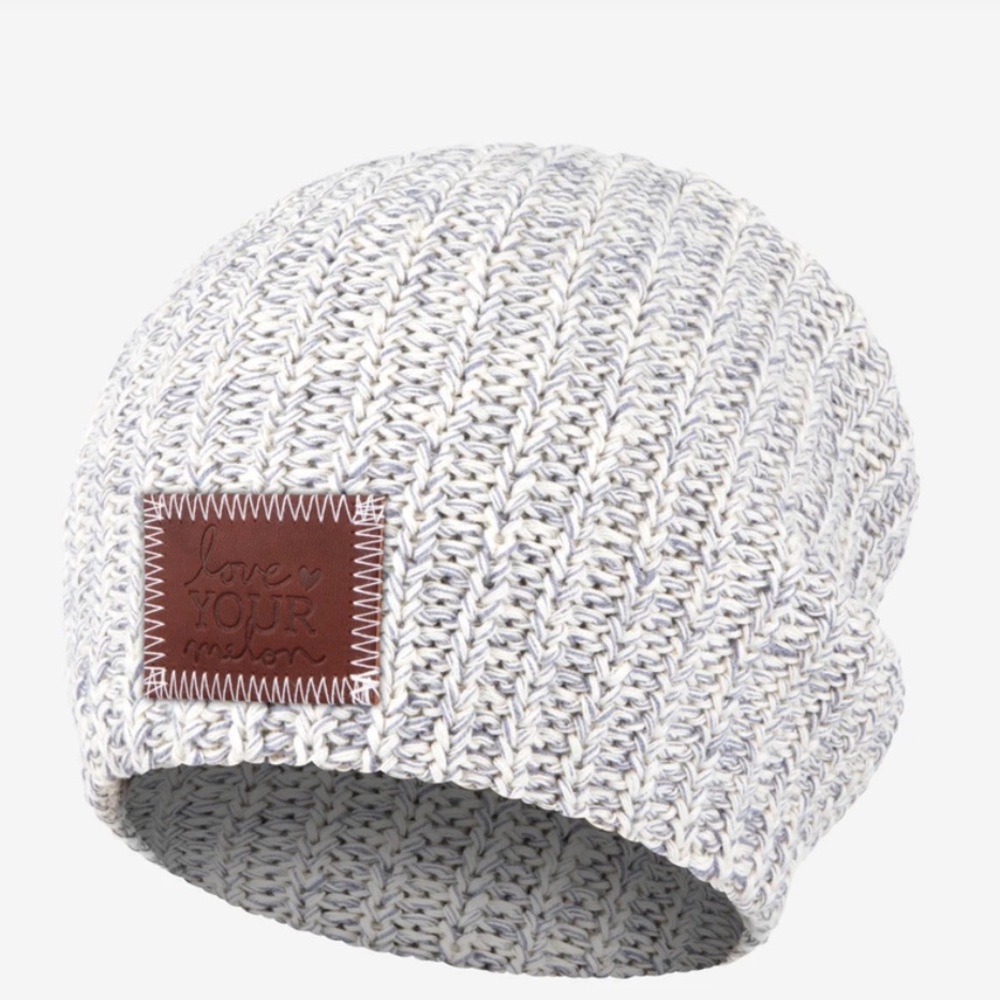Love Your Melon Gray Speckled Beanie